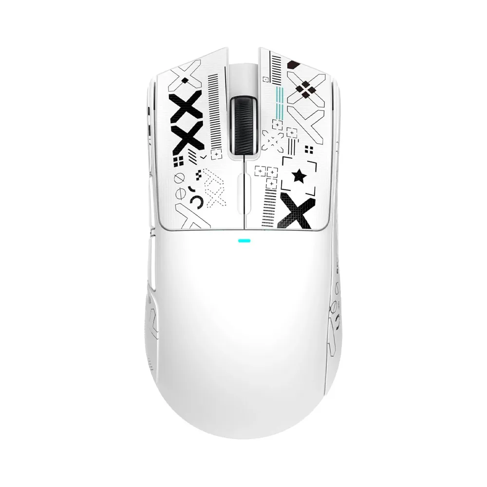 ATTACK SHARK X11SE Ultra-Light Wireless, Tri-Modes BT5.2/Type-C Wired/2.4G, 22KDPI, 5 Programmable Buttons - White