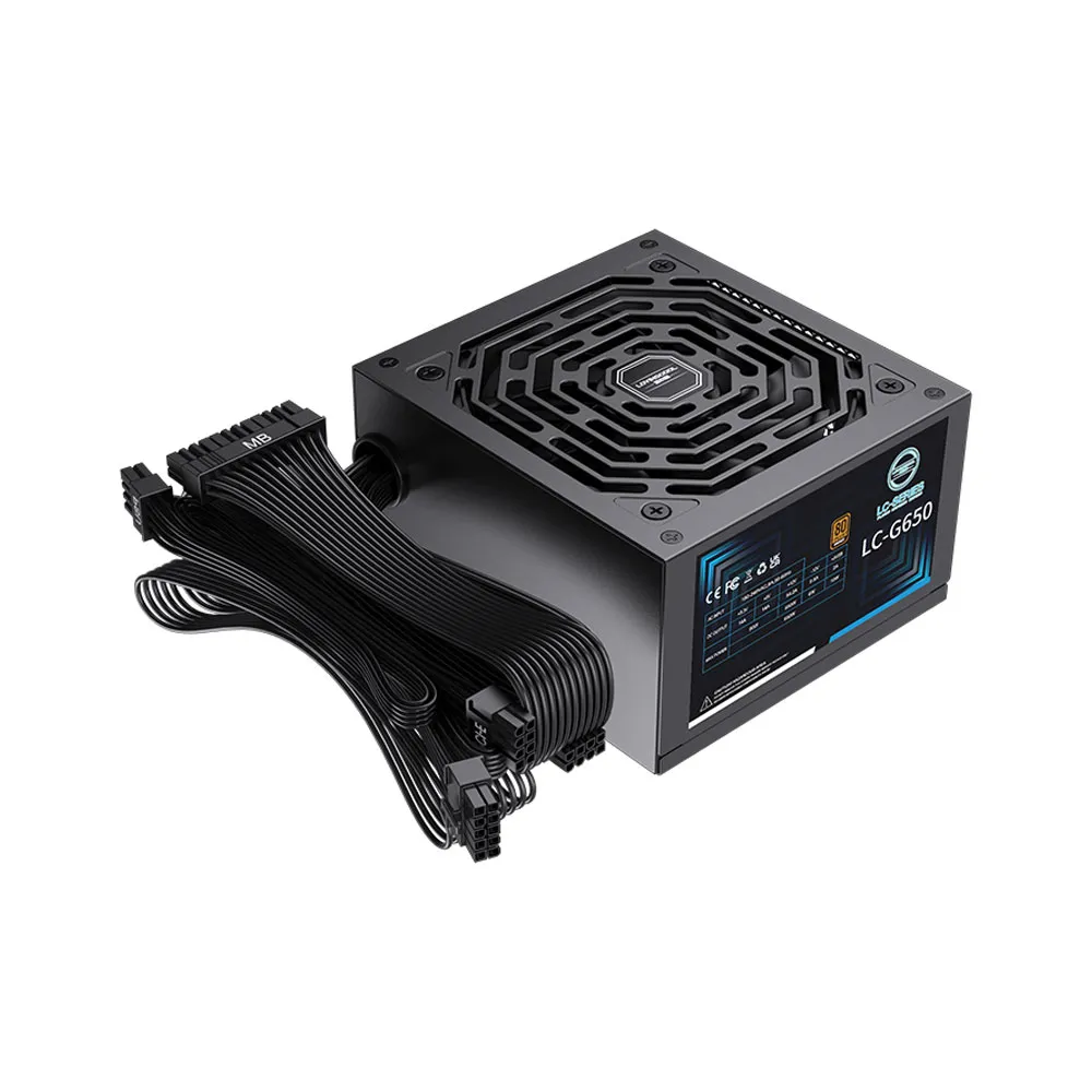 LOVINGCOOL LC-G650 Computer power supply , 80 Plus Bronze Full Modular Comput ATX PSU