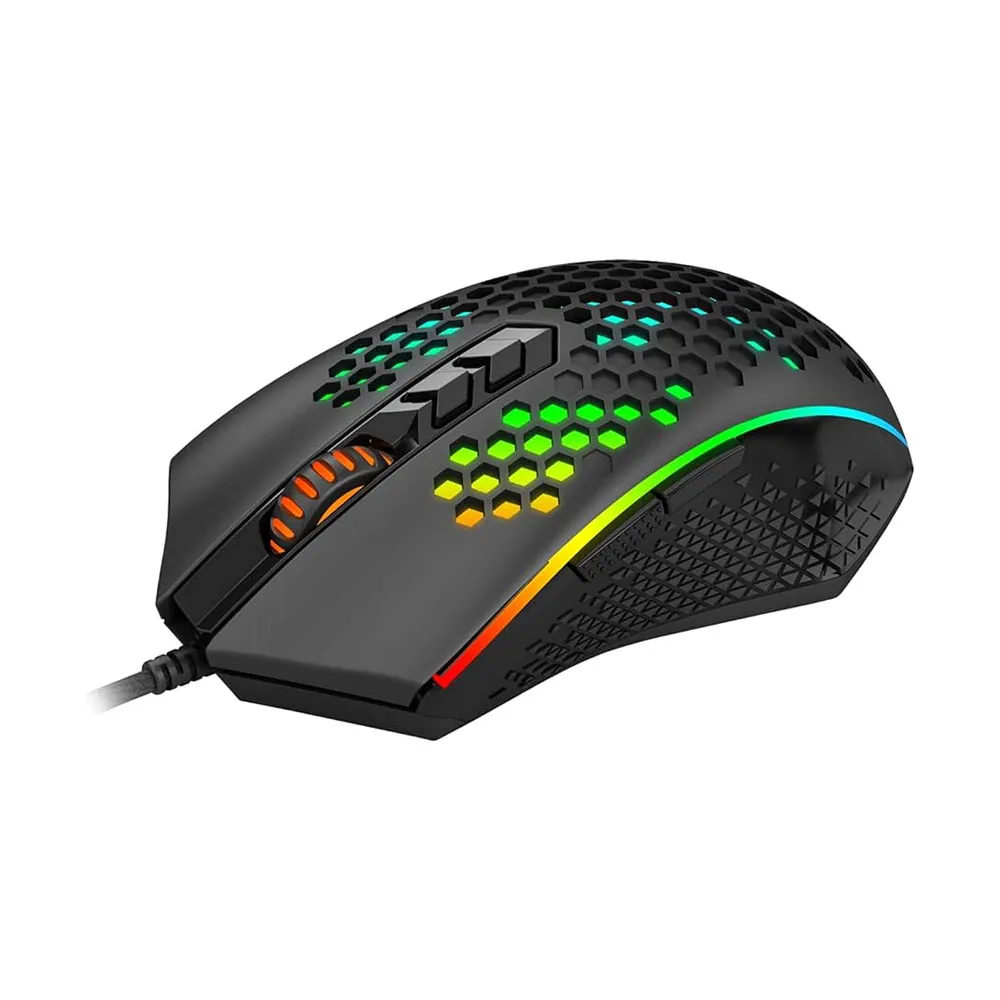 Redragon Memeanlion honeycomb M809-K USB wired Lightweight RGB Gaming Mouse 12400 DPI programmable Ultralight Mouse