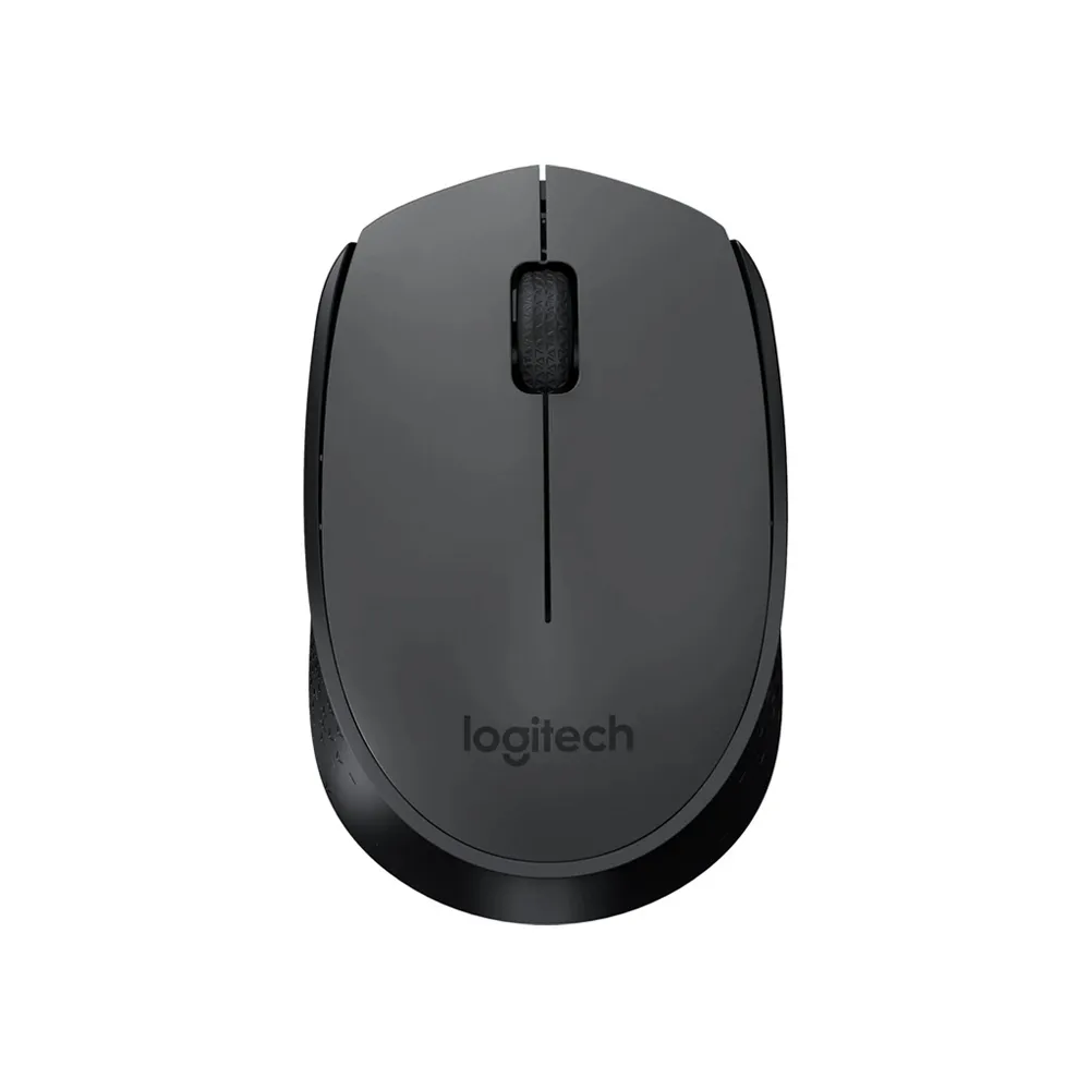 Logitech MK235 Wireless Keyboard and Mouse Combo for Windows, USB Receiver, 15 FN Keys, Long Battery Life, Compatible with PC, Laptop