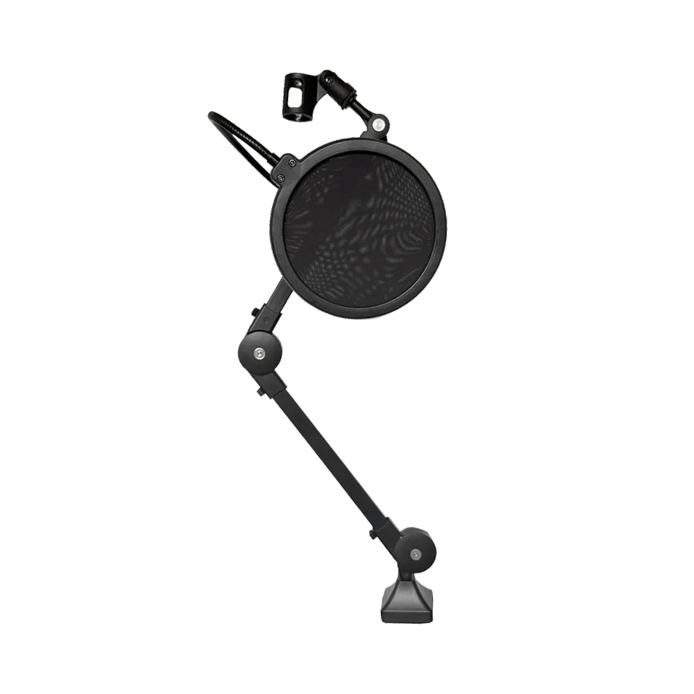 Microphone stand H-02 Short Version 70cm Adjustable With Pop Shield For microphone With Double layer Filters