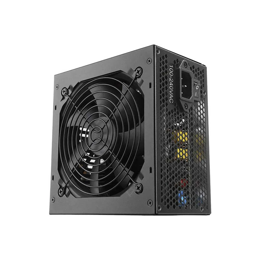 Segotep GN850W Non-Modular Power Supply, 850W Power Output, 80 Plus Gold Efficiency, 120mm Hydraulic Bearing Fan - Black 