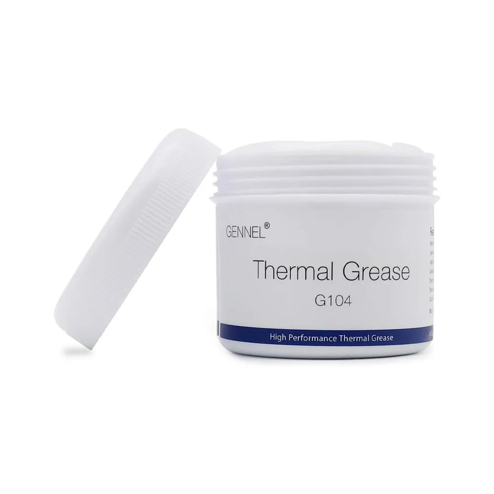 Gennel High Performance Thermal Grease G104 200g, Heatsink Paste for CPU Radiator Coolers LED Printer Chipset Cooling