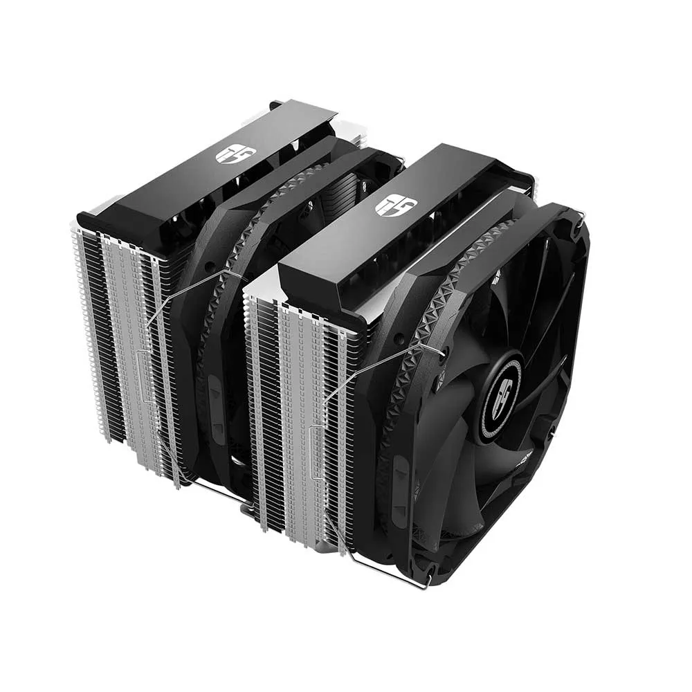 GAMER STORM ASSASSIN III CPU Air Cooler 280w, Dual-Tower CPU Cooler 140mm Dual-Fan PWM 1400RPM 2