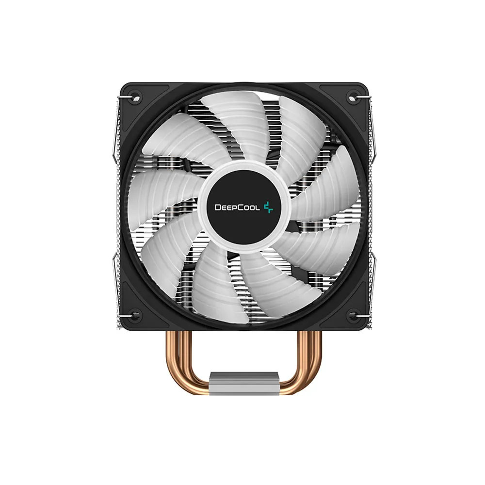 DeepCool GAMMAXX 400V2 Red CPU Air Cooler with 4 Heatpipes, 120mm PWM Fan and Red LED 3