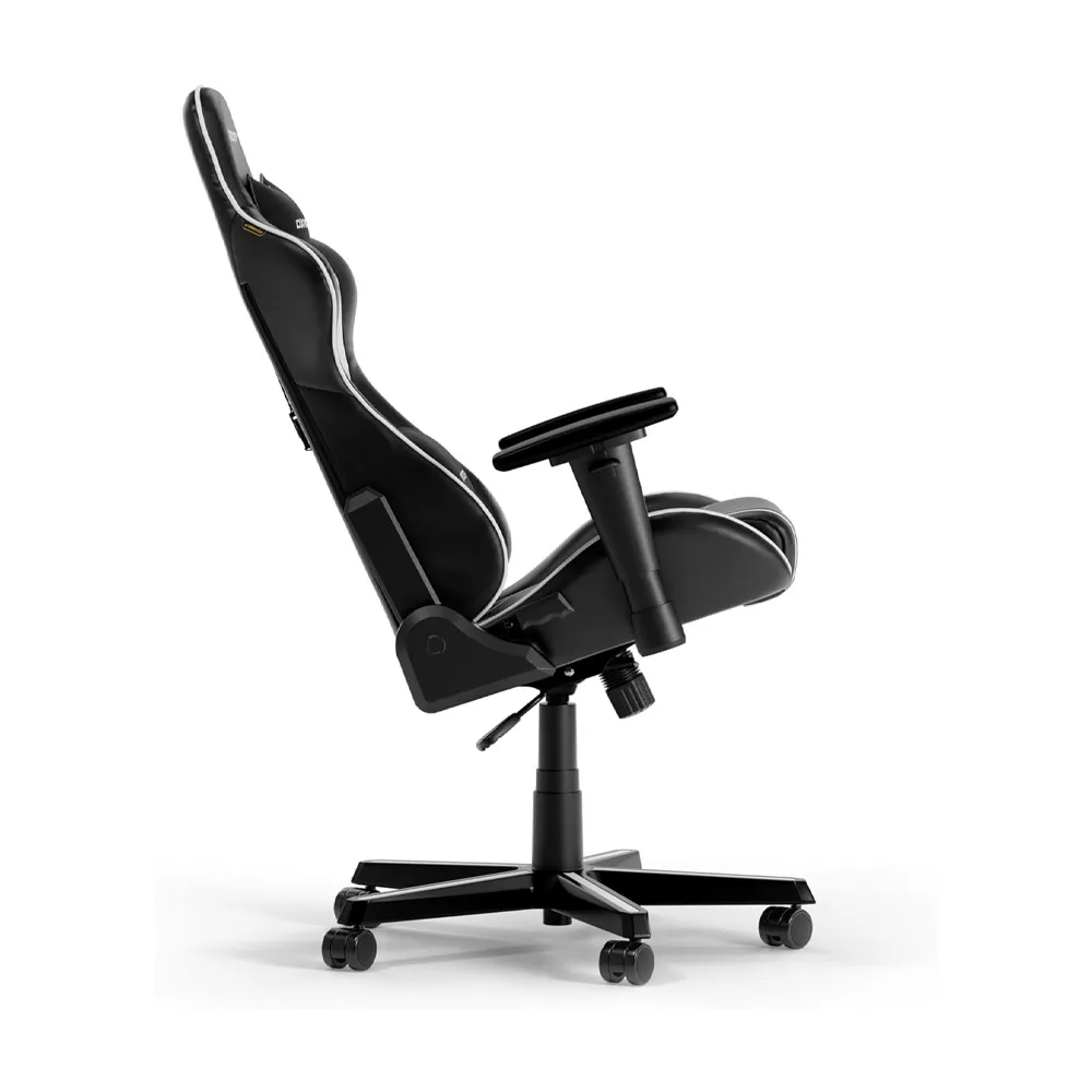 DXRacer FORMULA L PVC Leather - Black & White