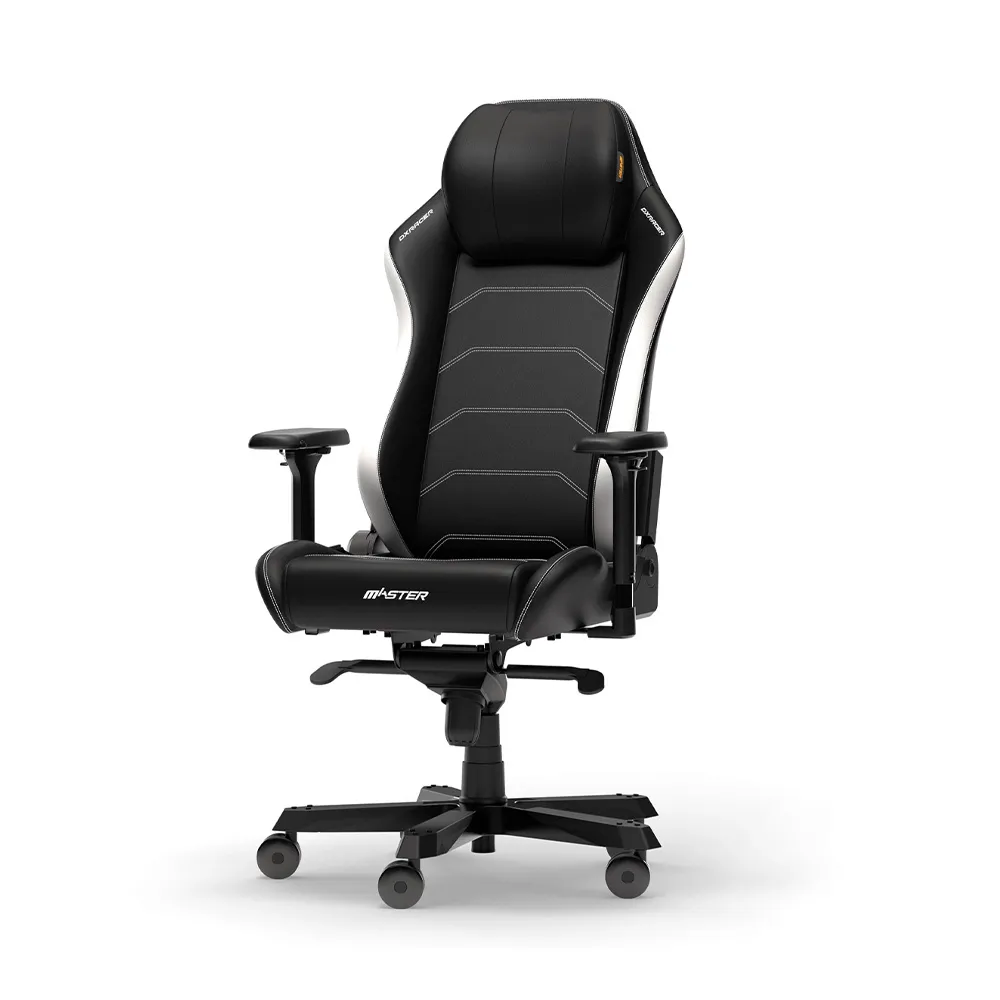 DXRacer Master Series Gaming Chair, DMC-I239S-GNF1- GC-Master-GNF - Black/White