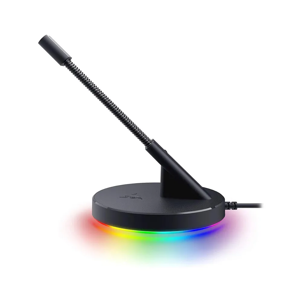 Razer Gaming Mouse Bungee V3 Chroma, Drag-Free Wired Mouse Support, for Esports-Level Performance, Weighted Base, Anti-Slip Feet - Black