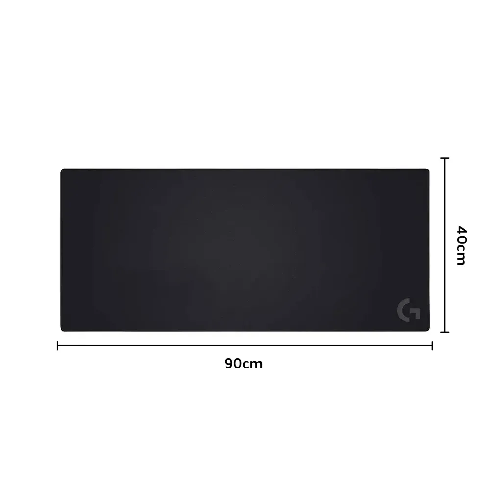 Logitech G840 XL Gaming Mouse Pad, 400 x 900 mm, Thickness 3 mm, For PC/Mac Mouse - Black