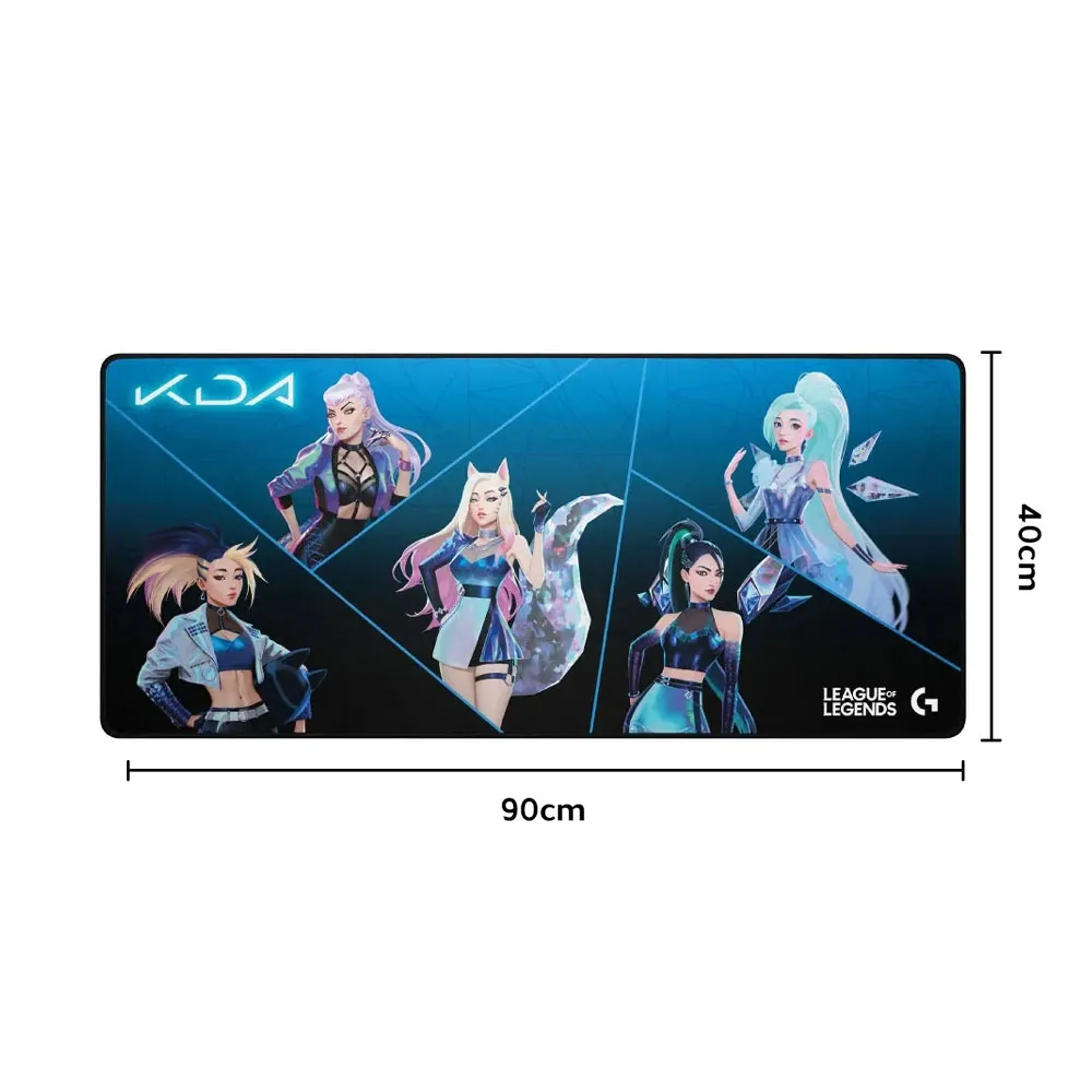 Logitech G840 XL Cloth Gaming Mouse Pad, Stable Rubber Base, Official League of Legends Gaming Gear
