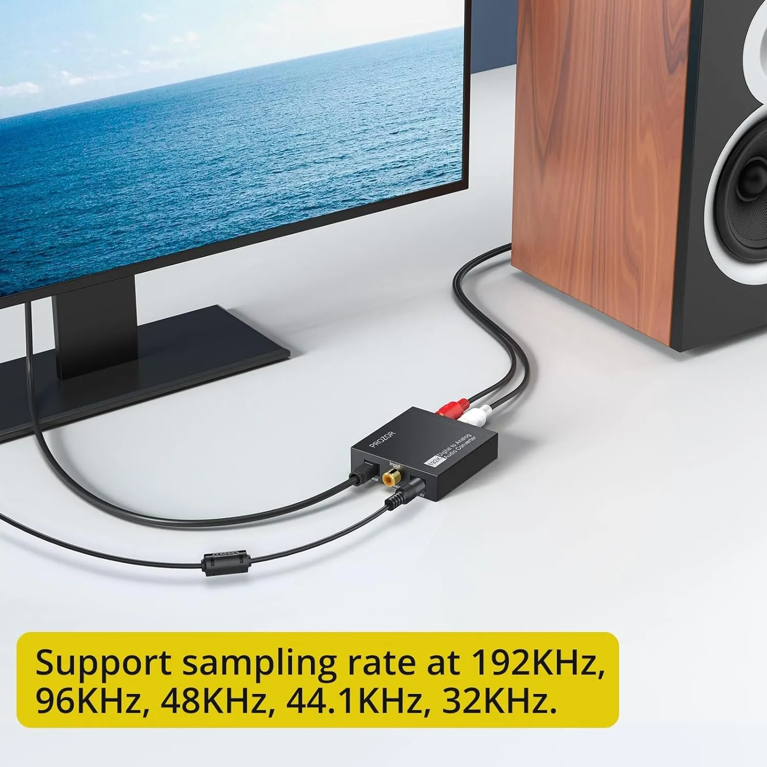 Prozor DAC01S 192kHz DAC Converter Digital to Analog Audio Converter