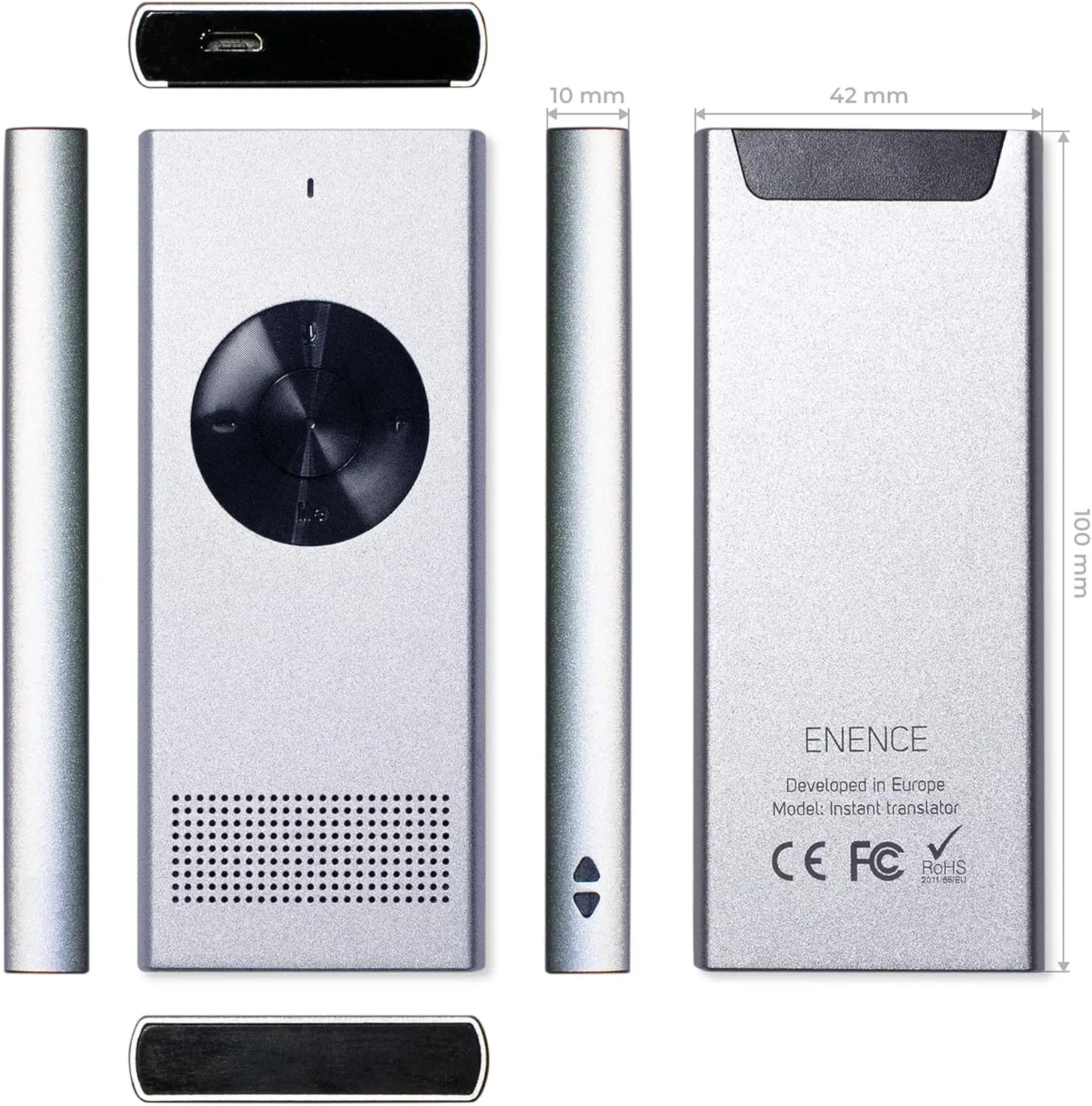 Muama Enence Instant Two-Way Translator. Portable Real-time Translation in 36 Different Languages