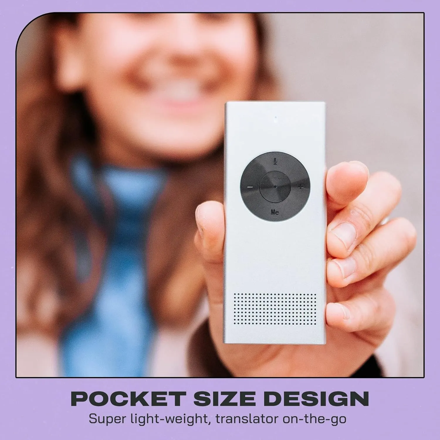 Muama Enence Instant Two-Way Translator. Portable Real-time Translation in 36 Different Languages
