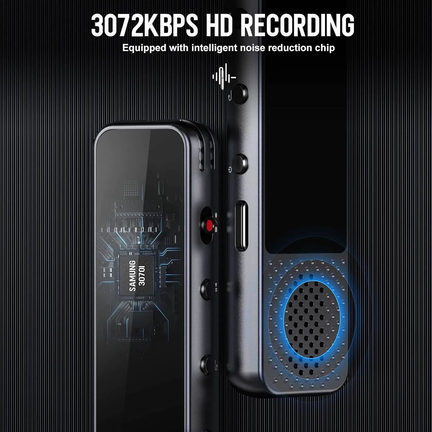 COCONISE 64GB Digital Voice Recorder