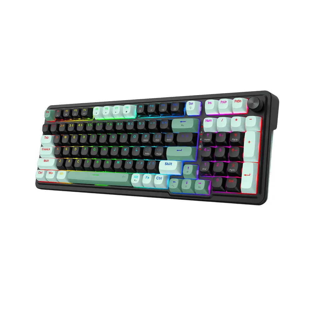 Redragon EISA K686 HE Rapid Trigger Gaming Keyboard, 8K Wired Mechanical w/Next-Gen UltraMag 100% POM Silky Magnetic Switch, Dual-Module Floating Patent Structure Design