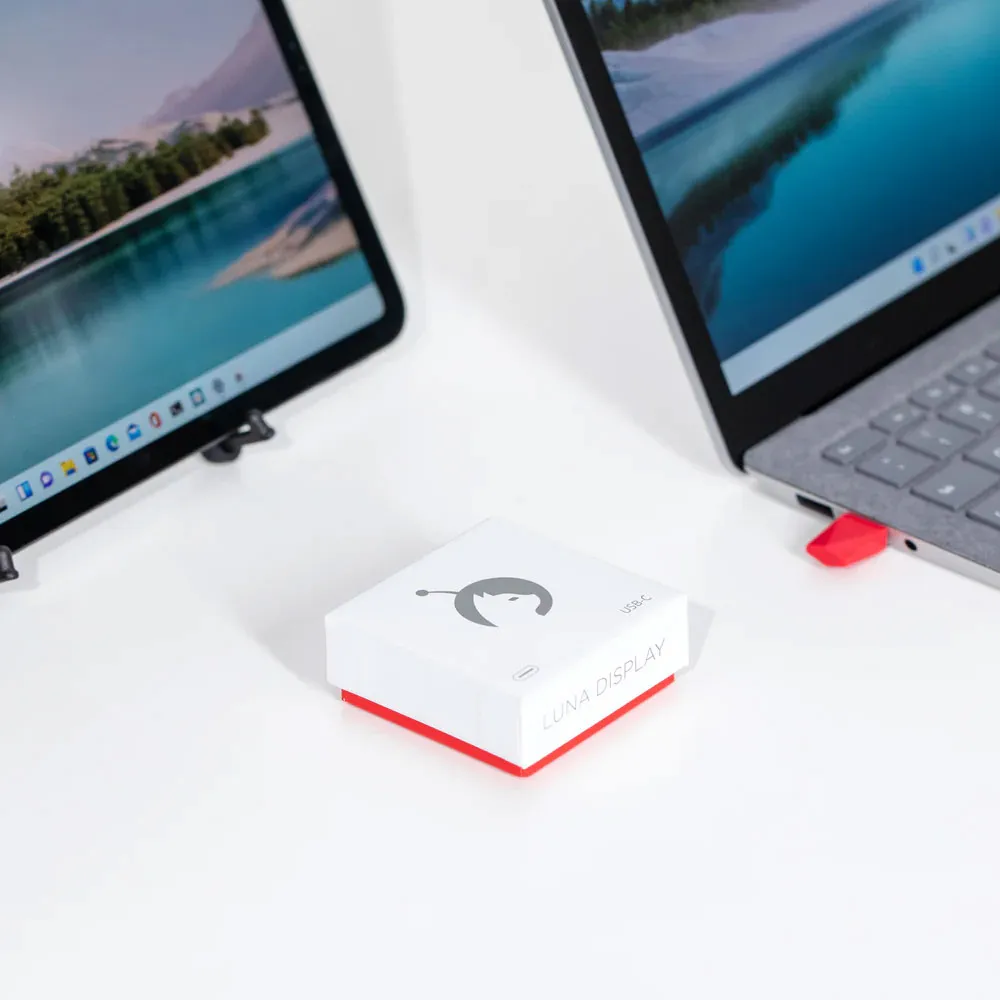 Astropad Luna Display USB-C Adapter Use iPad as Wireless Second Monitor