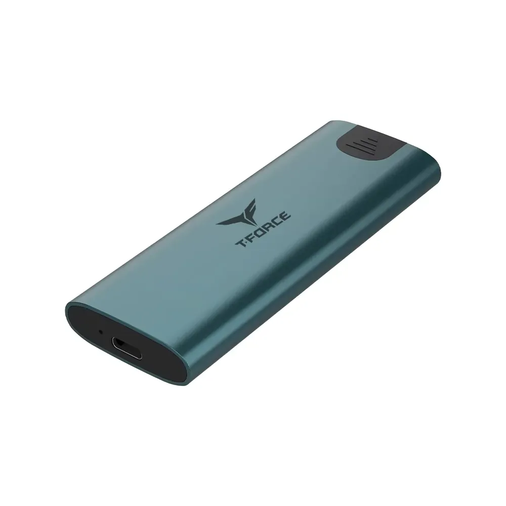T Force MP33 PRO M. 2 (10Gbps) NVMe Protocol SSD Enclosure USB C&USB A 
