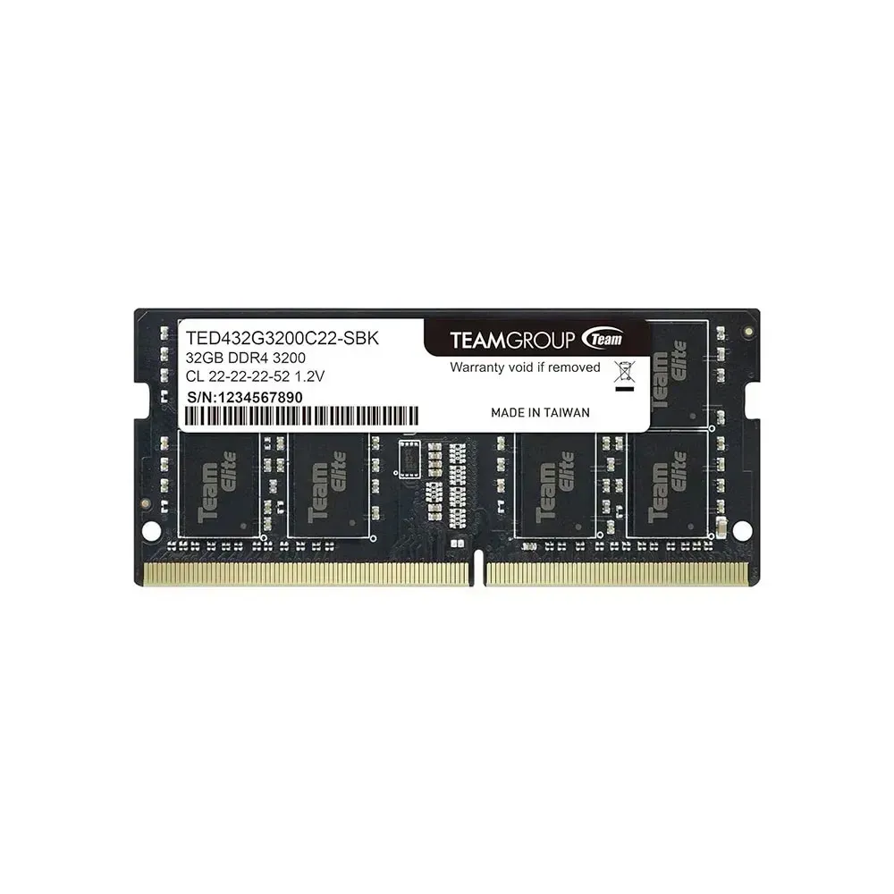 TEAMGROUP Elite DDR4 32GB Single 3200MHz PC4-25600 CL22 Unbuffered