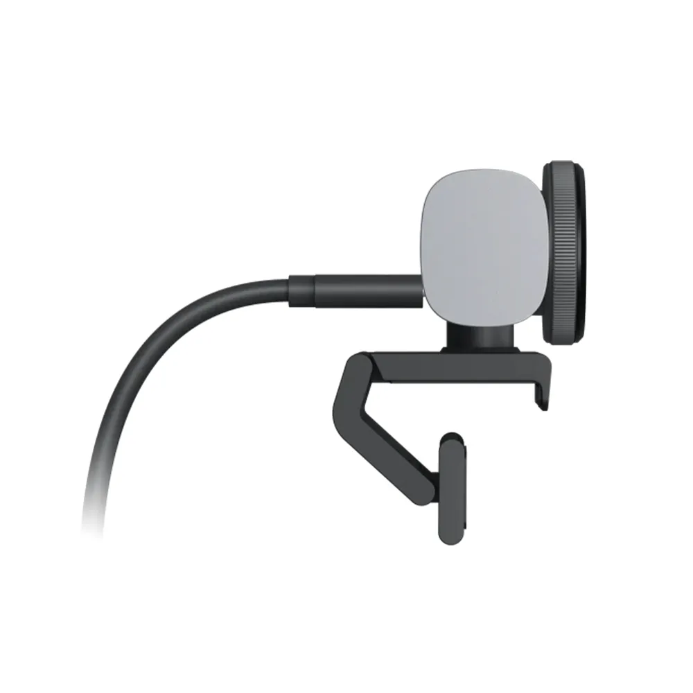 Logitech MX Brio Ultra HD 4K Collaboration and Streaming Webcam, 1080p at 60 FPS, Dual Noise Reducing Mics