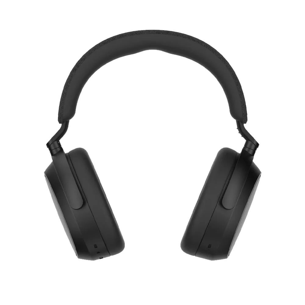 Sennheiser Momentum 4 Wireless Bluetooth Noise Cancelling Headphones, Over-Ear Headphones, 60h Battery Life, Folding Design - Black