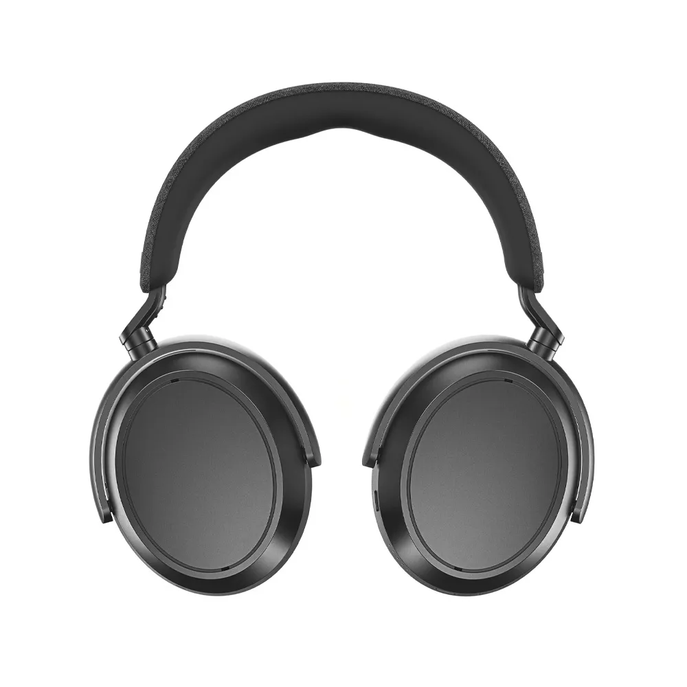 Sennheiser Momentum 4 Wireless Bluetooth Noise Cancelling Headphones, Over-Ear Headphones, 60h Battery Life, Folding Design - Black