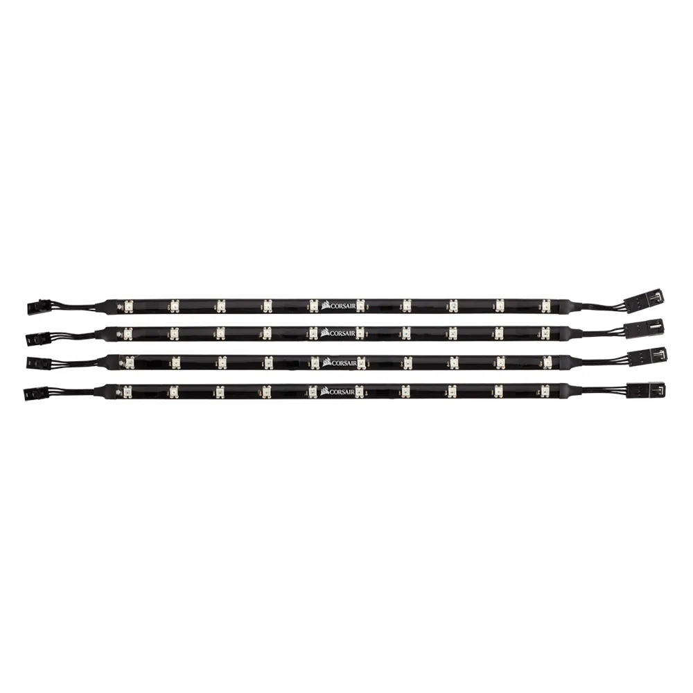 Corsair RGB LED Lighting Pro Expansion Kit, iCUE Enabled, Black