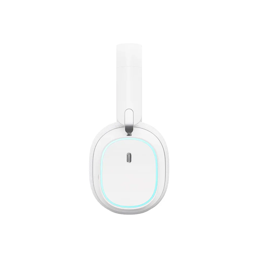 Baseus AeQur GH02 Bluetooth 5.3 Headphones, 3 Connectivity Modes, 2.4G/Wireless/Cable, Detachable Earbuds with Microphone, Gaming Headset