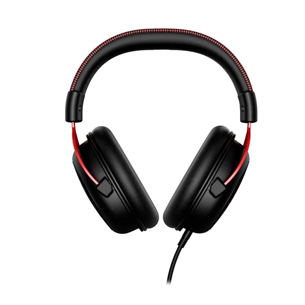 HyperX Cloud II –Wired Gaming Headset, 7.1 Surround Sound, Multi-Platform - Black & Red