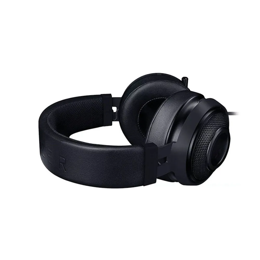 Razer Kraken Pro V2 Noise Isolating Analog gaming headset with Retractable Mic - Black