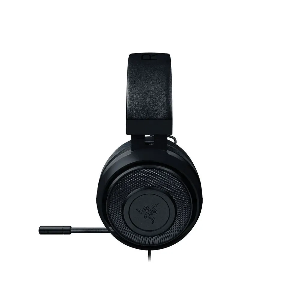 Razer Kraken Pro V2 Noise Isolating Analog gaming headset with Retractable Mic - Black