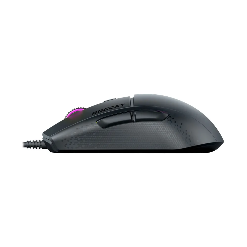 Roccat Burst Core, Extreme Lightweight Optical Core Gaming Mouse, Optical Sensor 8,500DPI, 68g - Black