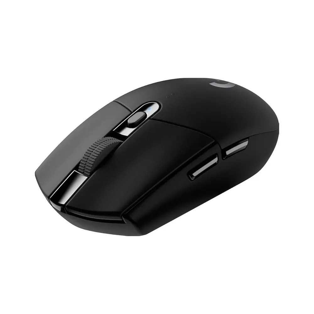Logitech G305 LIGHTSPEED Wireless Gaming Mouse, Hero 12K Sensor, 12,000 DPI, Lightweight, 6 Programmable Buttons, 250h Battery Life, On-Board Memory - Black