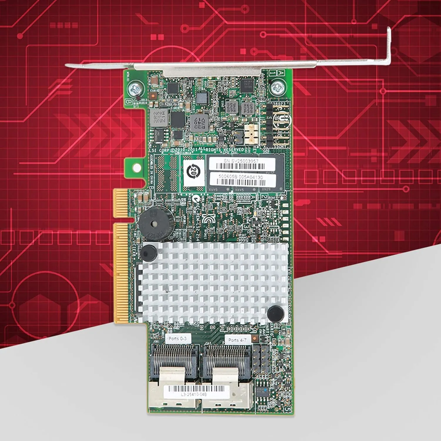 Main Control Disk RAID Controller Card PCIE 8 6GBps 512M RAID 0 1 (S) for High Speed Data Handling and Reliable Storage Solutions