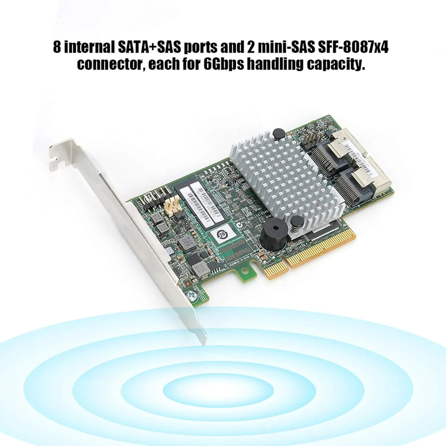 Main Control Disk RAID Controller Card PCIE 8 6GBps 512M RAID 0 1 (S) for High Speed Data Handling and Reliable Storage Solutions