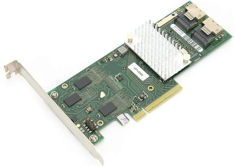 SAS SATA Ports Controller RAID Card for Fujitsu LSI 9261‑8i SAS Array Card 512M Support RAID5/6 6T Hard Disk