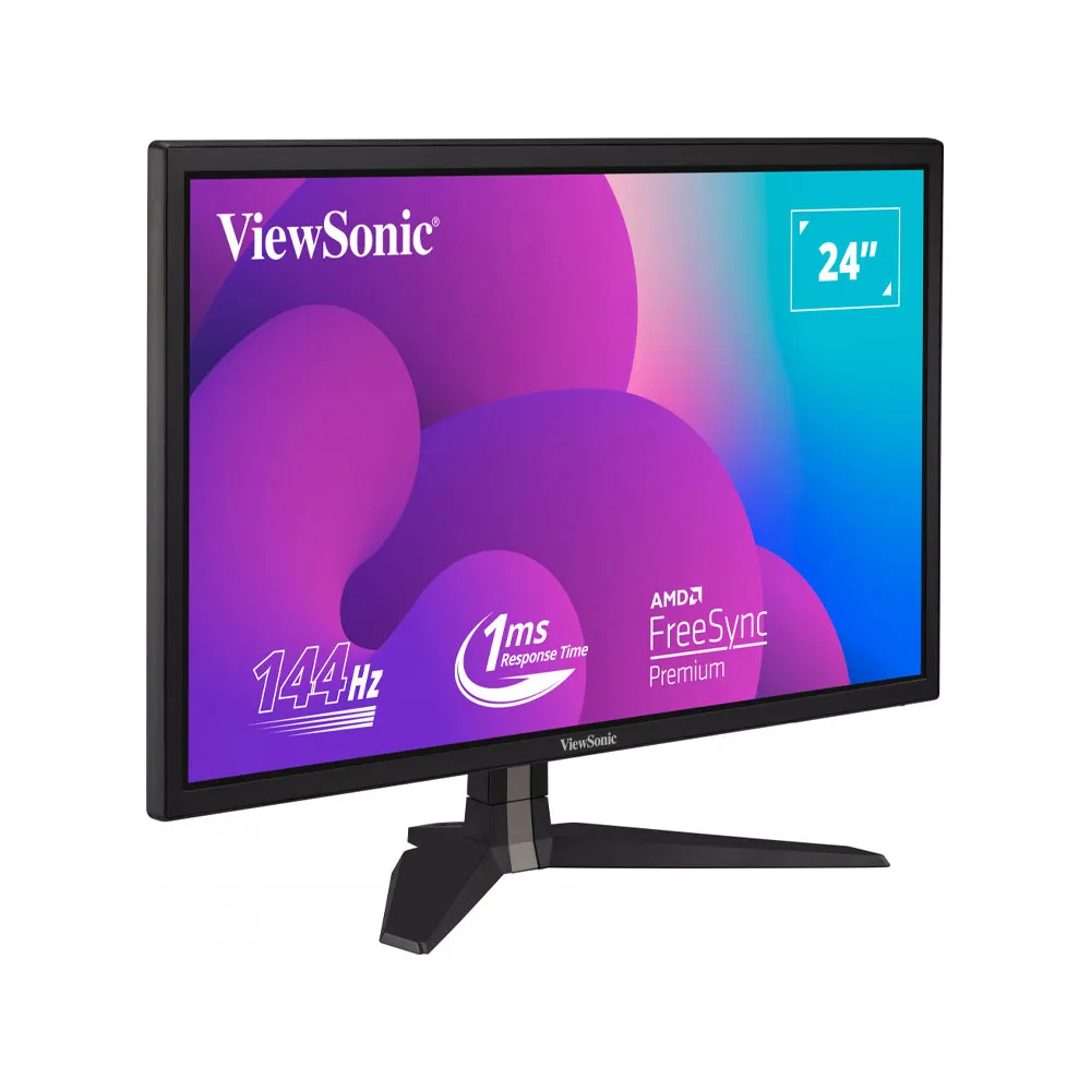 ViewSonic VX2458-P-MHD 24”, 144Hz, 1ms, AMD FreeSync, DisplayPort, VA,  3x HDMI, Dual Integrated Speakers, PS5 & XBOX Series X|S 120Hz - Black