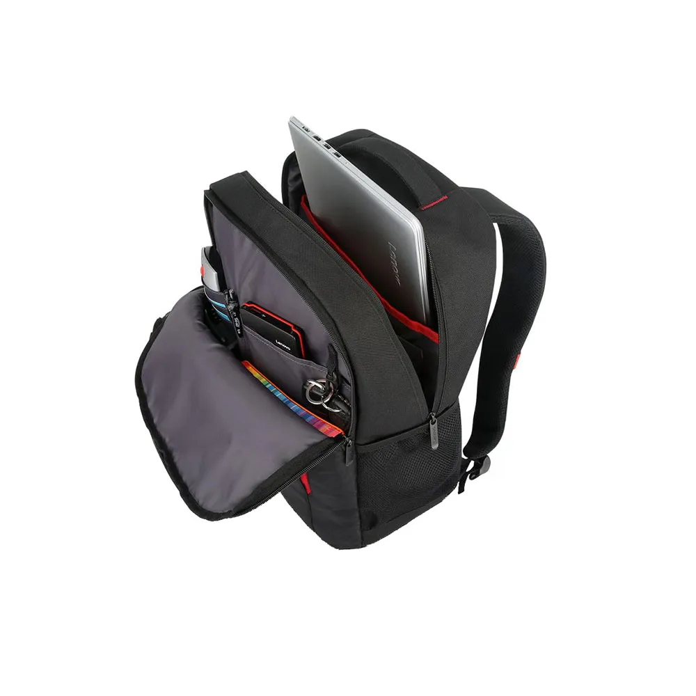 Lenovo 15.6 Laptop Backpack B510, High Quality, Durable and Water Repellent Fabric - Black