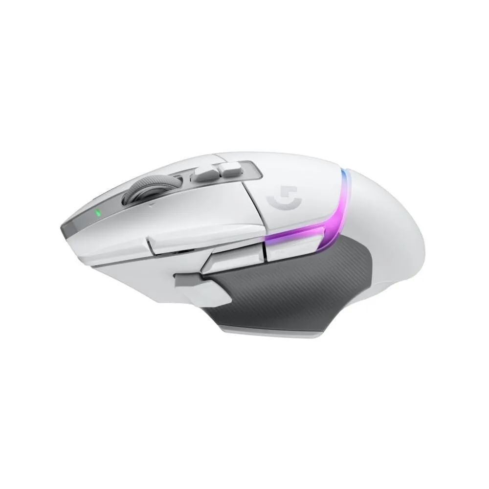 Logitech G502 X Plus Lightspeed Wireless Optical, LIGHTFORCE hybrid switches, RGB, HERO 25K sensor - White
