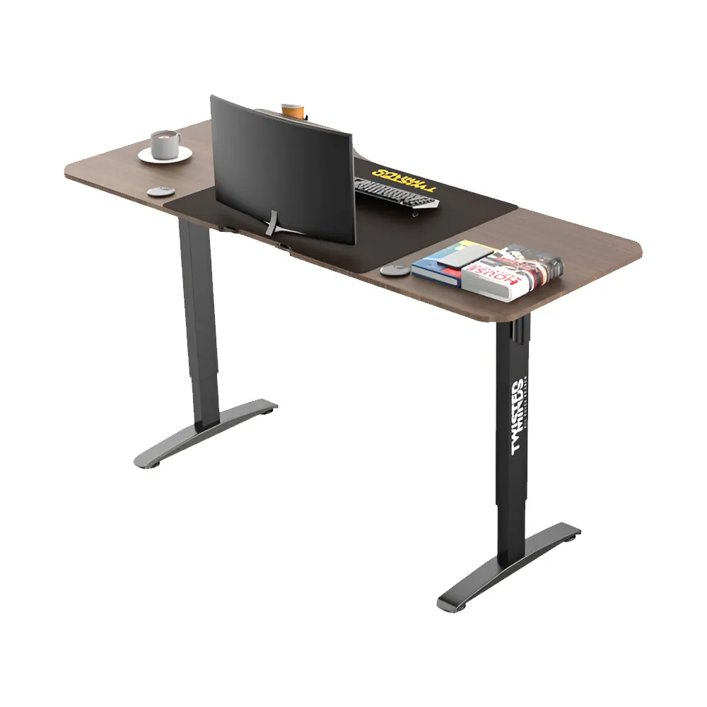 Twisted Minds T Shaped Gaming Desk Electric-height adjustable - Right TM-T-9085-R