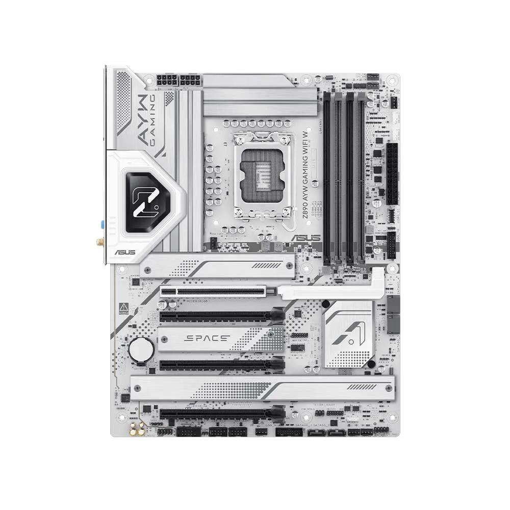 ASUS Z890 AYW Gaming WiFi W ATX Z890 , Intel® Core™ Ultra Series 2 Ready - White