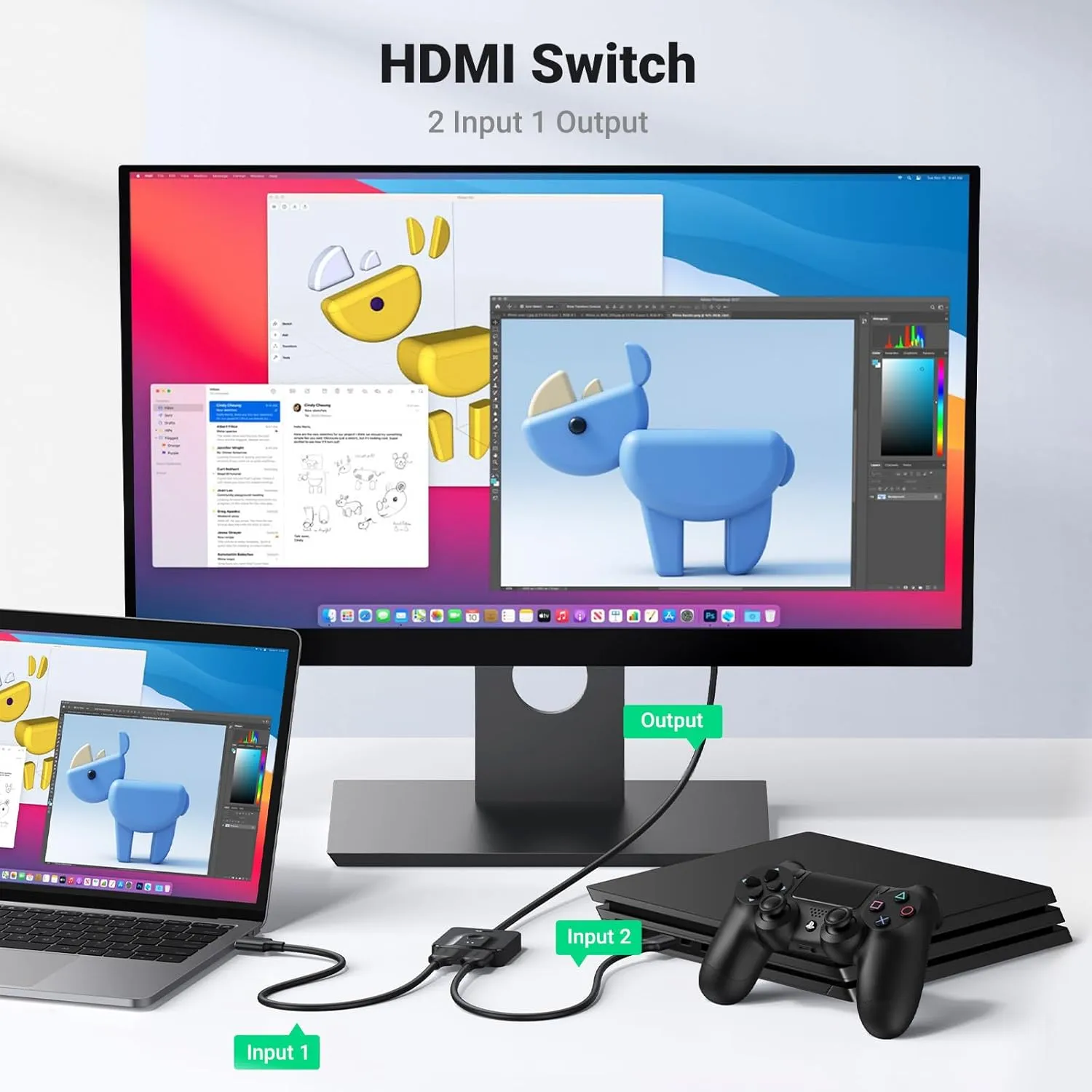 UGREEN HDMI Bi-directional Switch