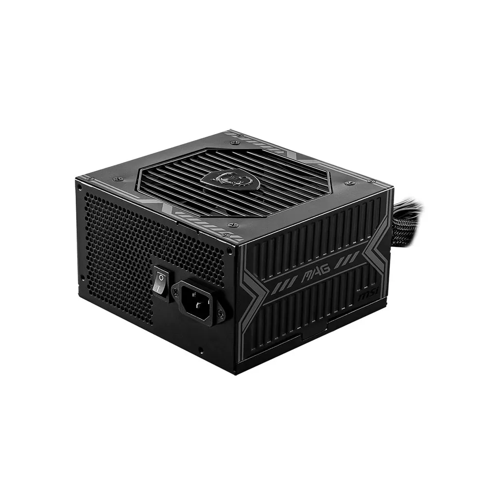 MSI MAG A650BN Gaming Power Supply - 80 Plus Bronze Certified 650W - Compact Size - ATX PSU