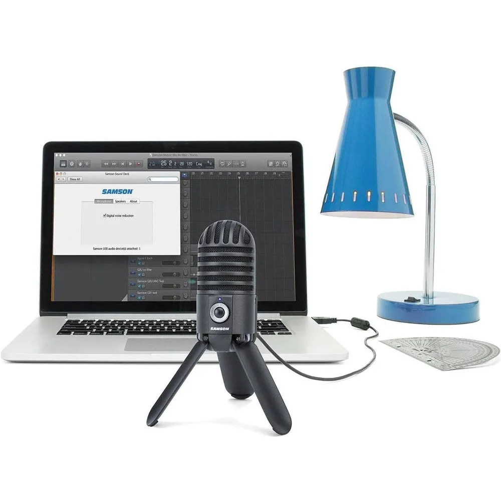 Samson Meteor Mic USB Studio Microphone - Titanium Black