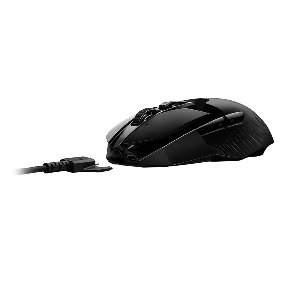 Logitech G903 LIGHTSPEED Gaming Mouse with POWERPLAY Wireless Charging Compatibility - Black