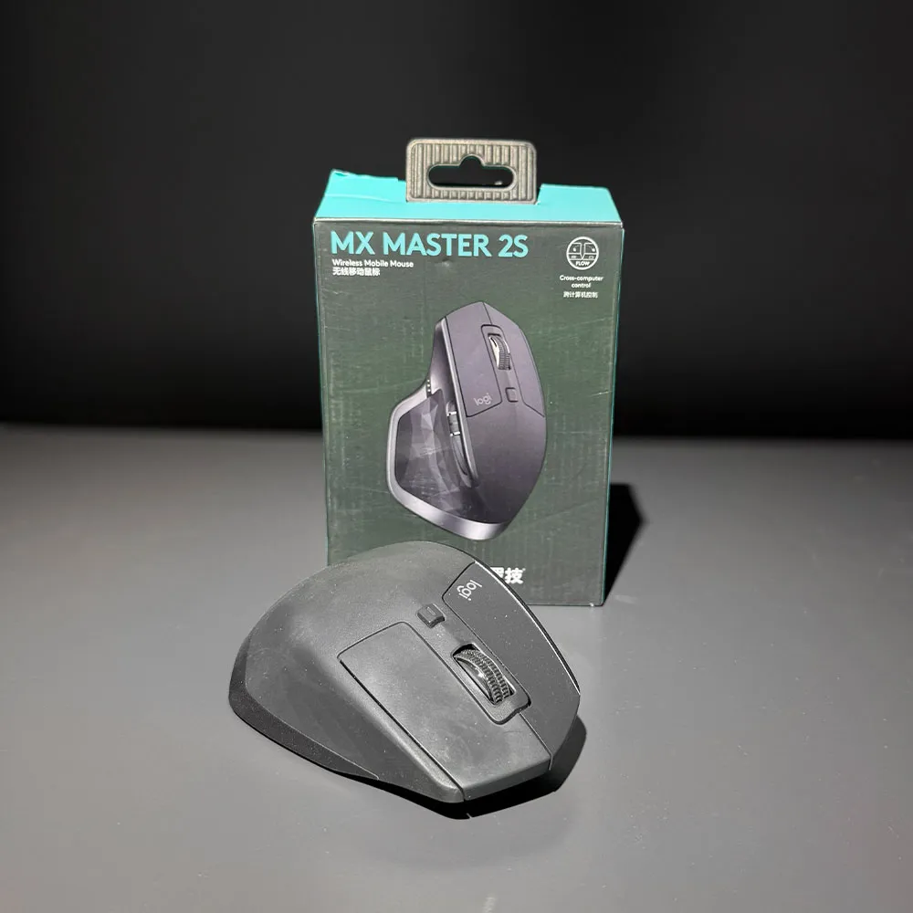 Logitech MX Master 2S Wireless Mouse, Bluetooth or 2.4GHz Wireless