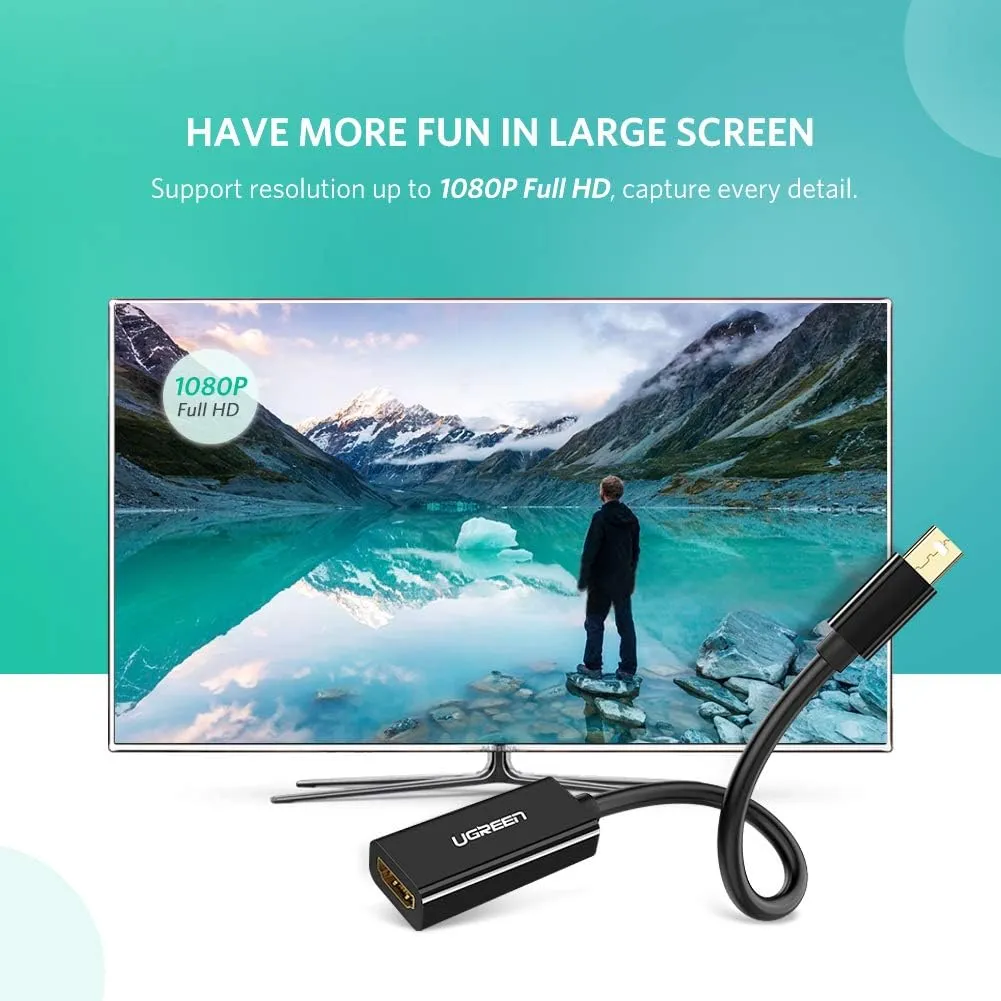 UGREEN Mini DisplayPort (Thunderbolt 2.0) to HDMI Converter