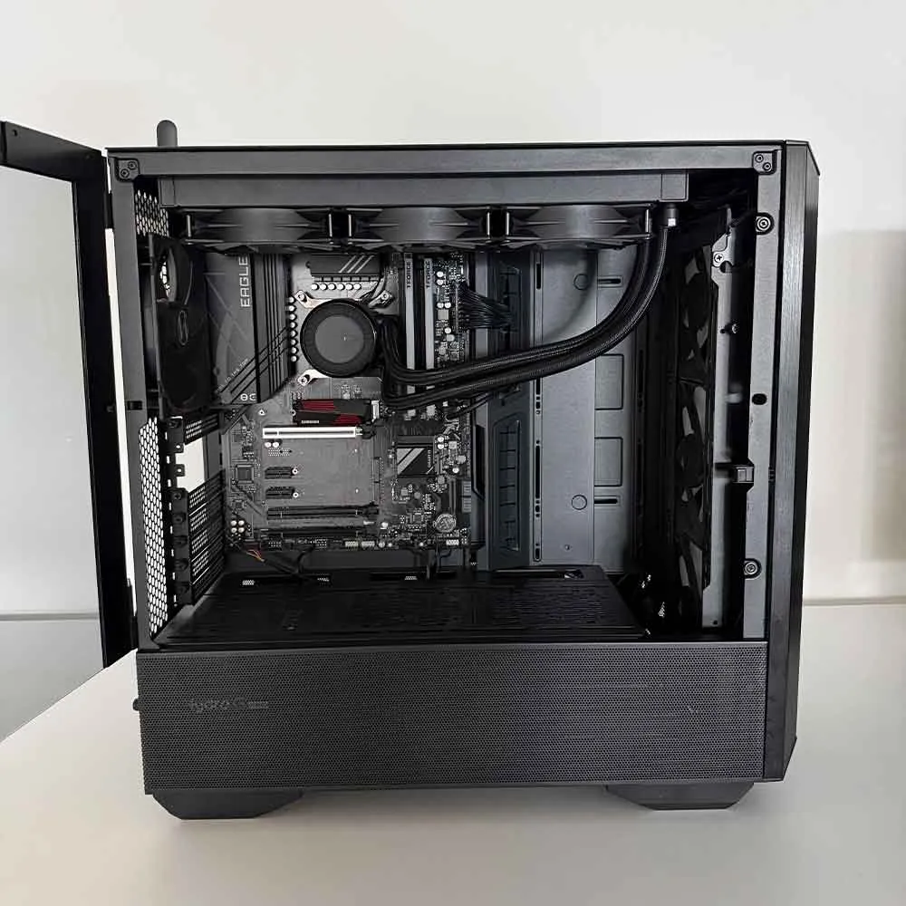 PC Build (Intel Core i9-14900K, 32GB DDR5 RAM, No Graphics, 1TB NVMe SSD) - Used