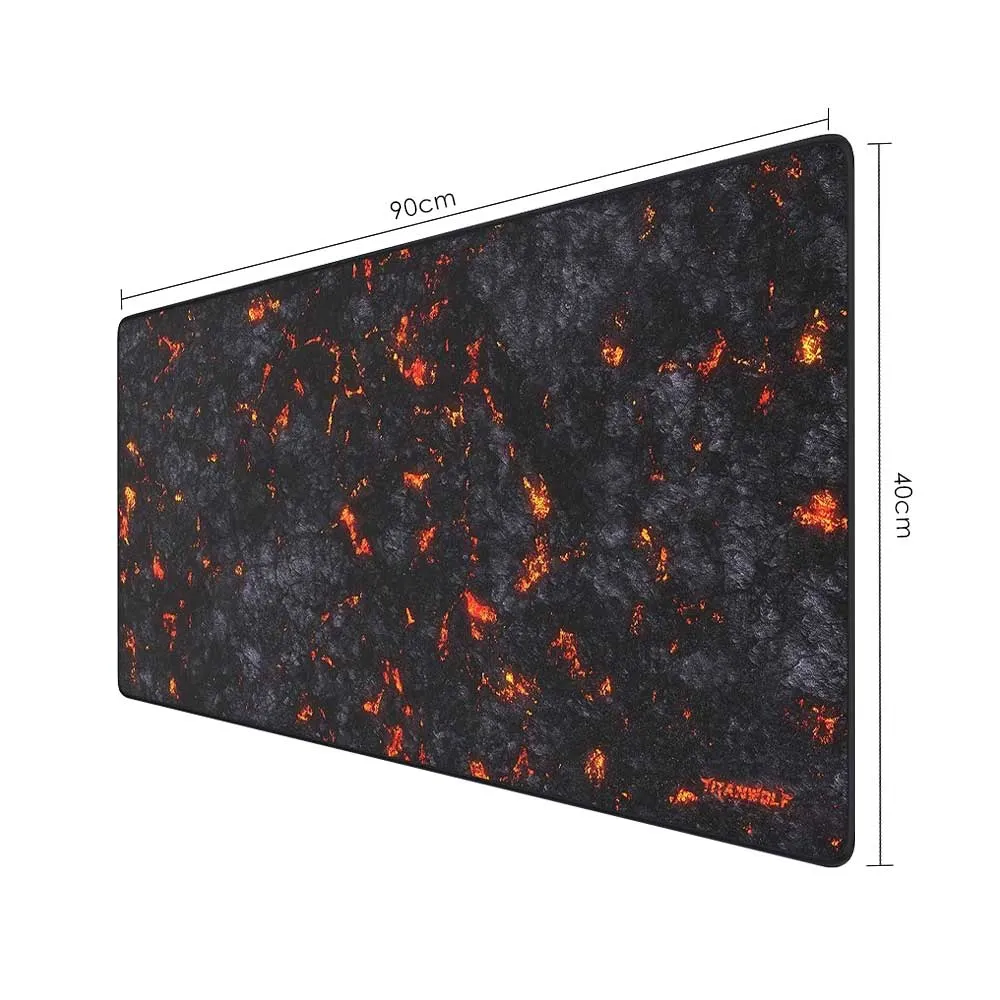 TitanWolf Gaming Mouse Pad 90x40cm Lava Design