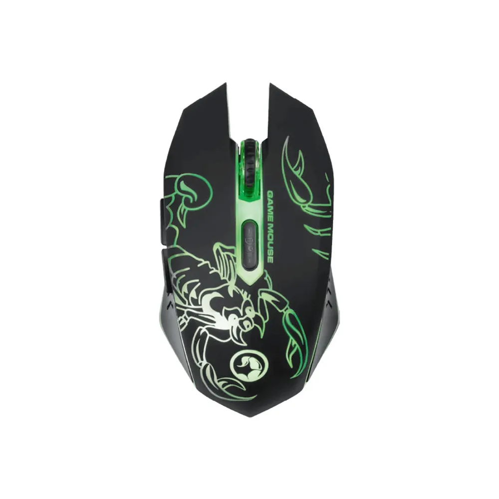 Marvo CM204 4-in-1 Gaming Starter Kit - (Keyboard, Mouse, Mouse, Mouse Pad)
