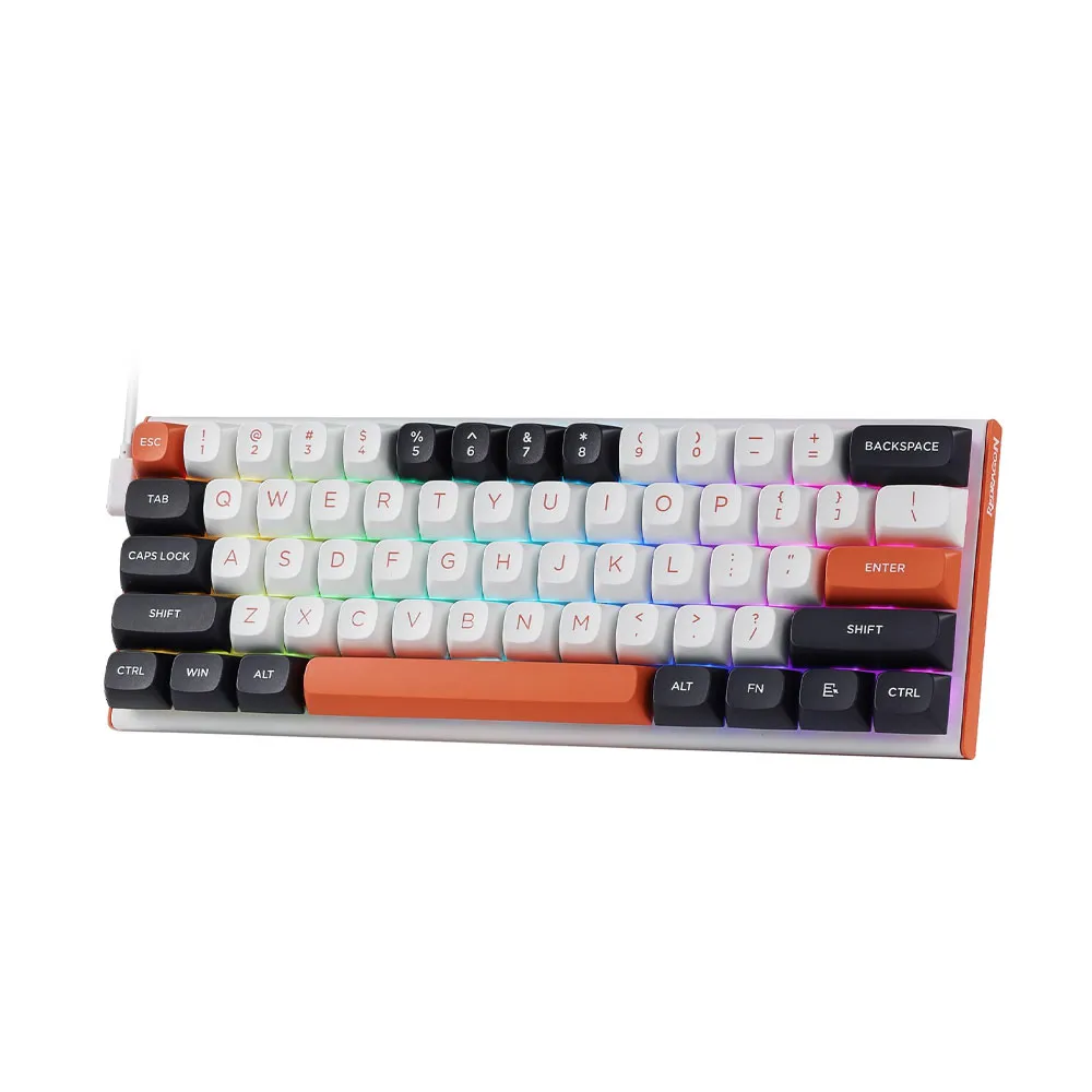 Redragon FIDD K683 Rapid Trigger HE Gaming Keyboard, 60% 61 Keys Wired Mechanical Keyboard w/Hyper-Fast Actuation, Dedicated Hall Effect Magnetic Switch